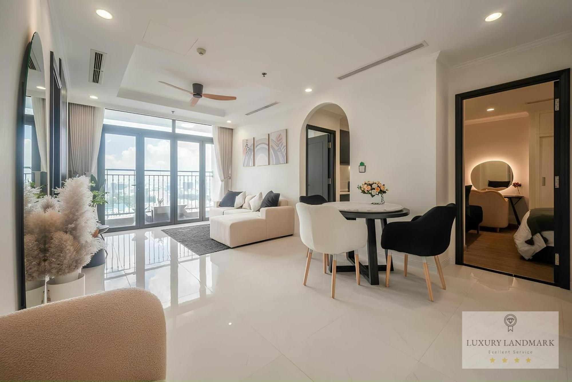 Sky Park Apartment - Vinhomes Central Park Bandar Ho Chi Minh Luaran gambar